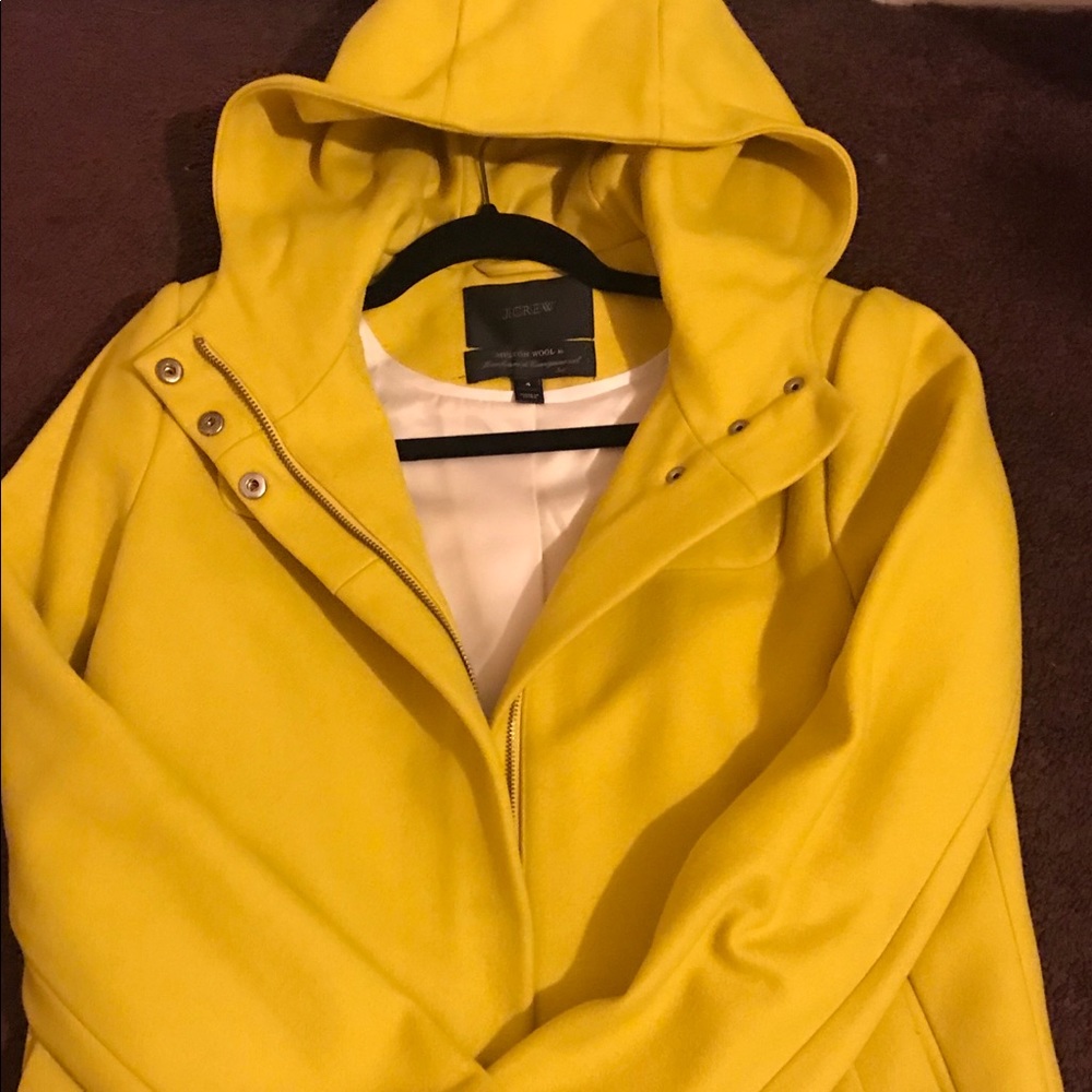 Jcrew Melton Wool Hoodie